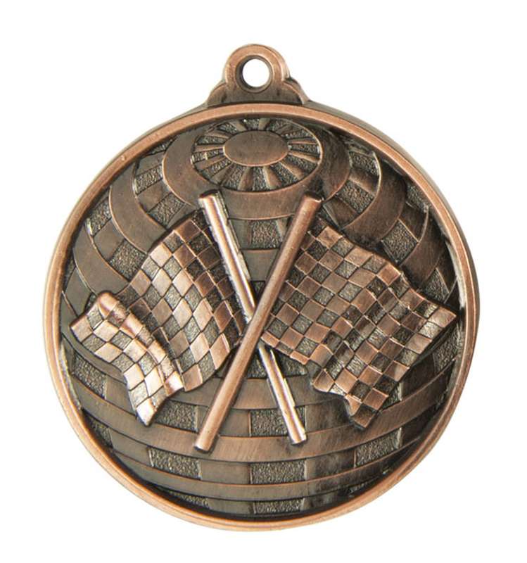 Medaglia globale-Bandiere sportive