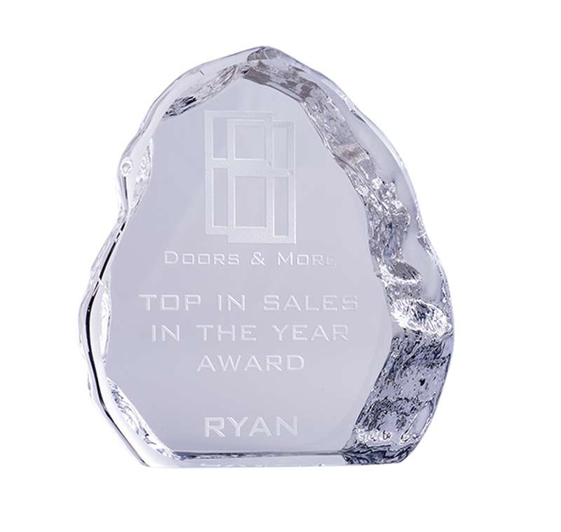 Montagna di cristallo – Picco del bordo frastagliato