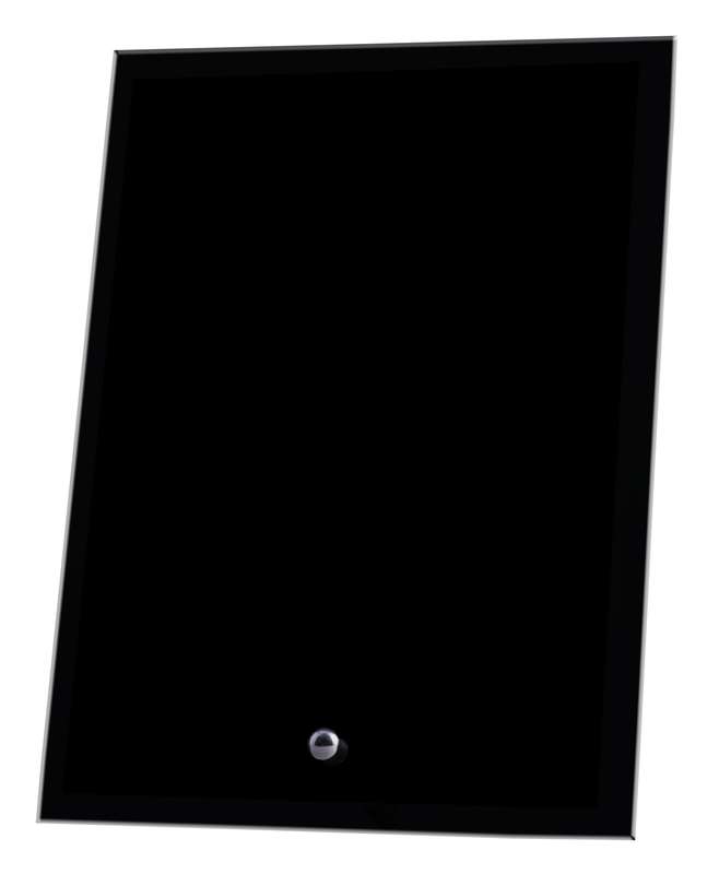 Vetro laser rettangolo nero