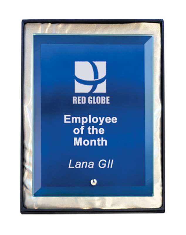 Vetro laser rettangolo verde