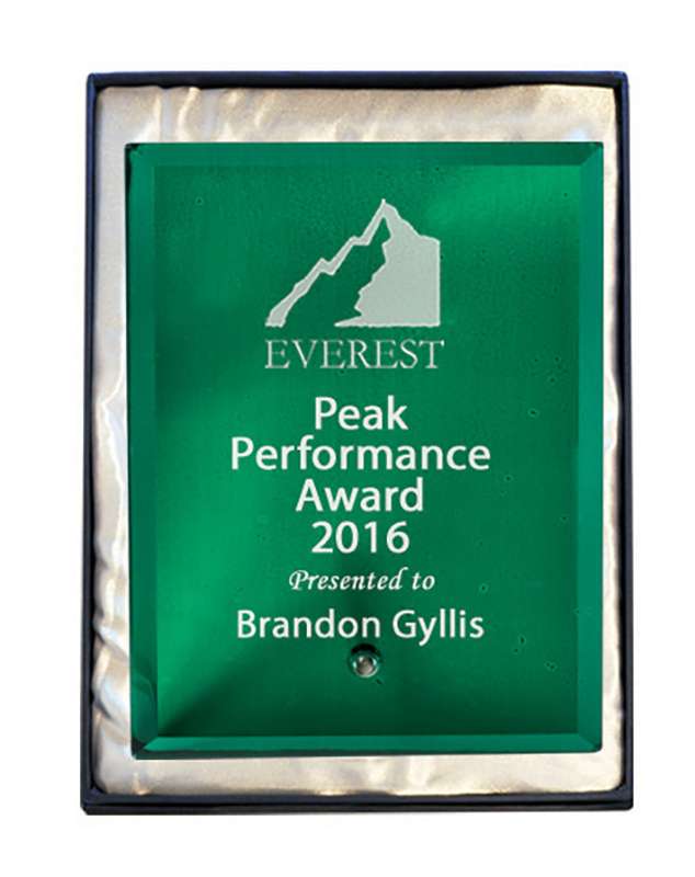 Vetro laser rettangolo verde