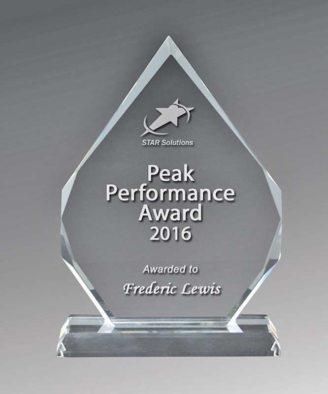 Cristallo ottico – Punta di freccia