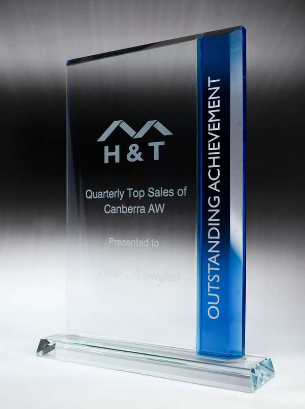 Rettangolo in vetro Harmony