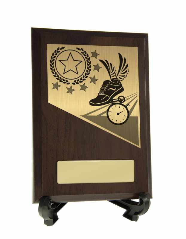 Tema dell’atletica su targa