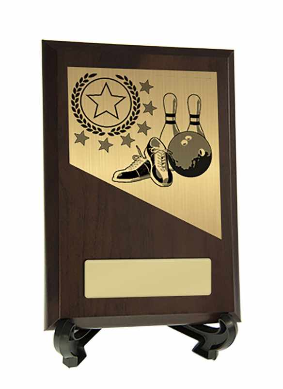 Targa con decoro Tenpin