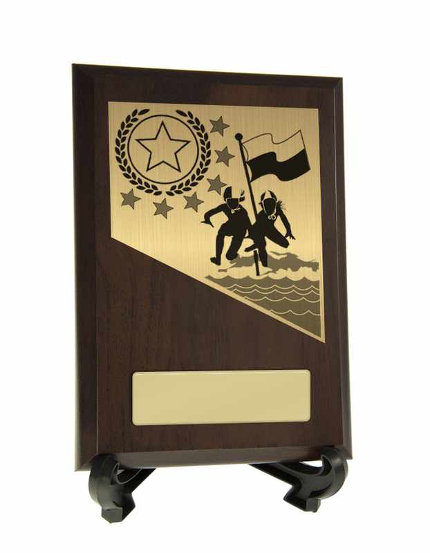 Targa con decorazioni salvavita