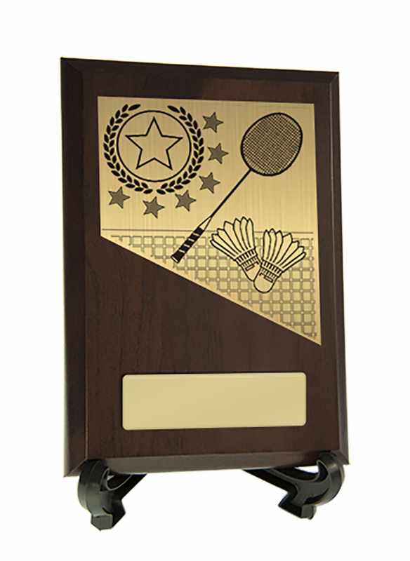 Tema Badminton su targa
