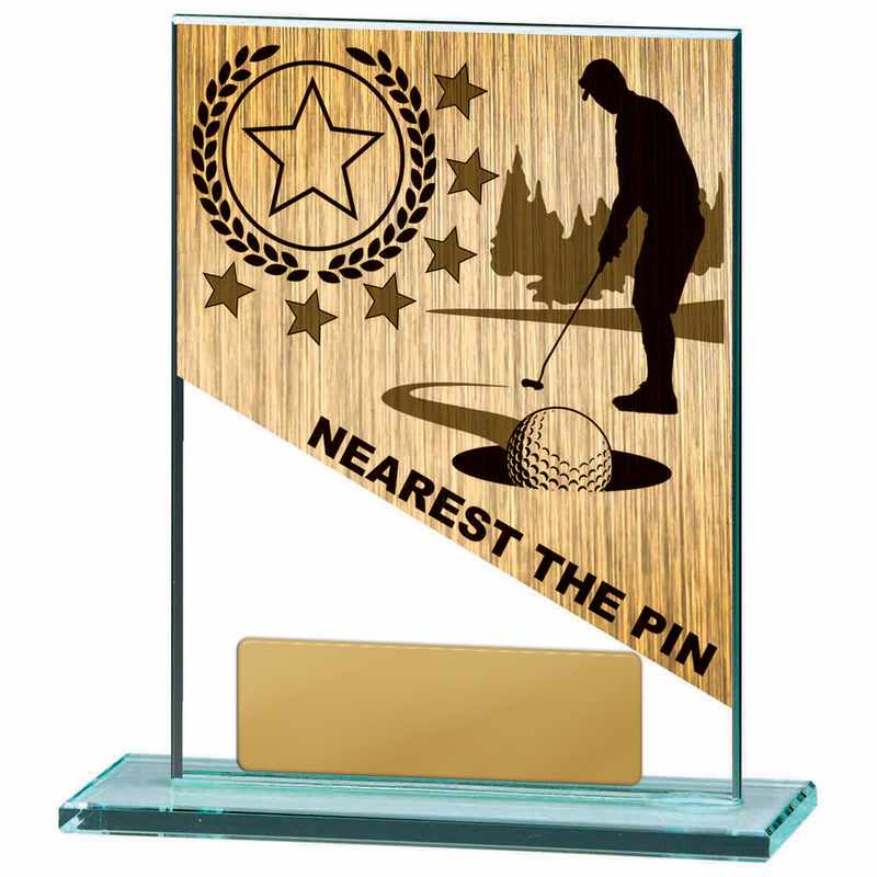 Tema del golf su vetro