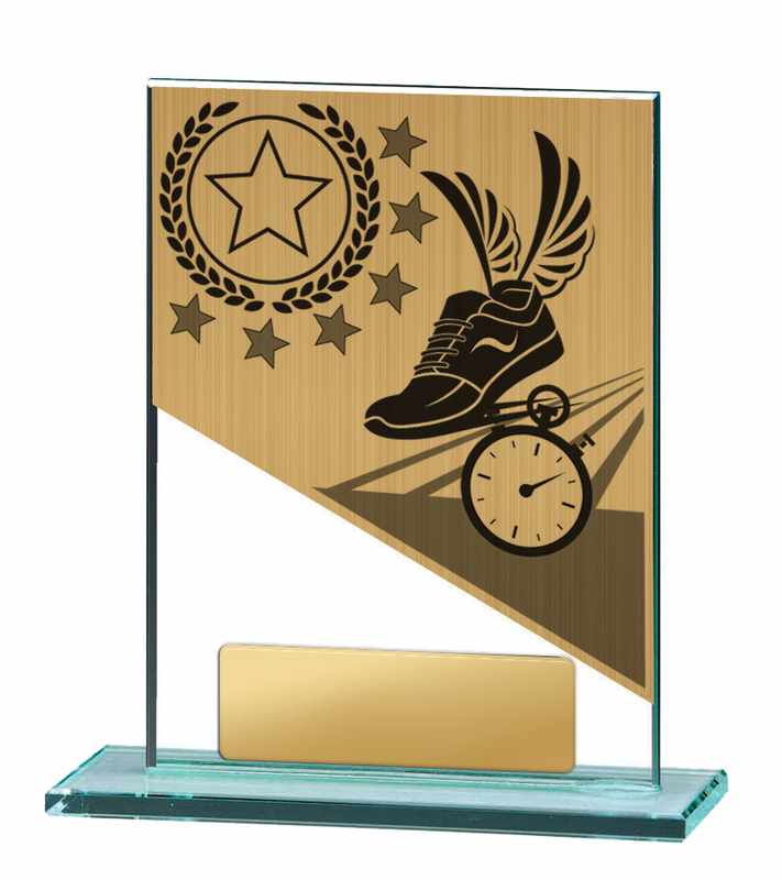 Tema dell’atletica su vetro