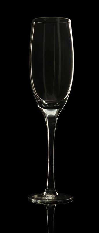 Flute da champagne-225ml-Indiv. in scatola