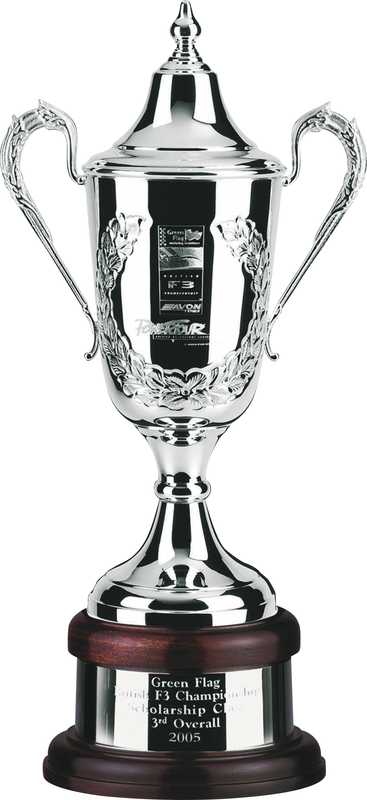 Formula in argento placcato Coppa in argento placcato a mano