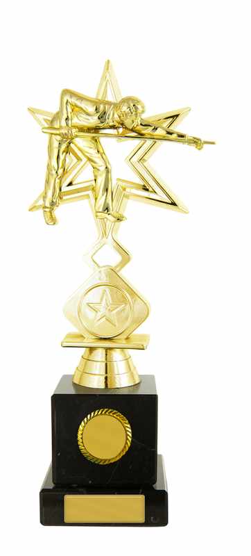 Figura di biliardo su colonna