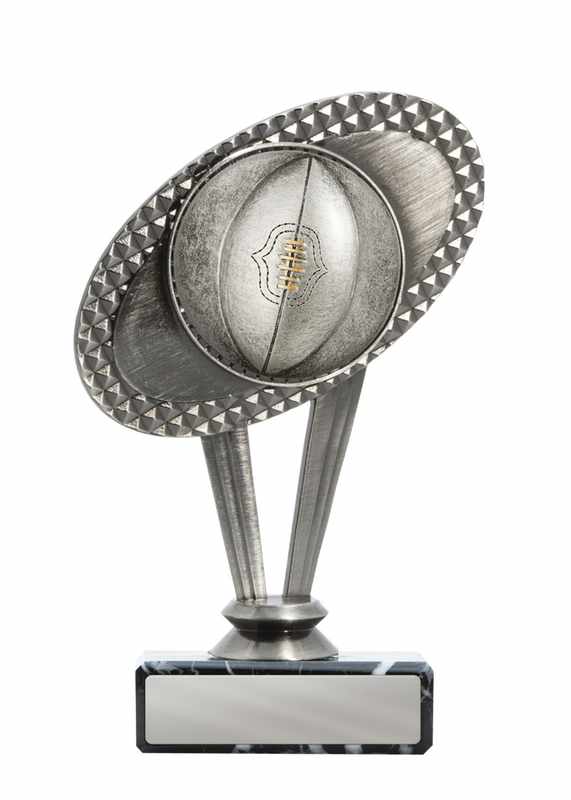 Tema Aussie Rules in metallo su base