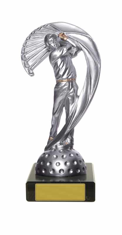 Figura di golf su base