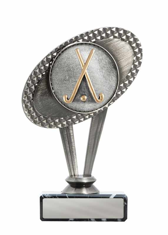 Tema Hockey in metallo sulla base