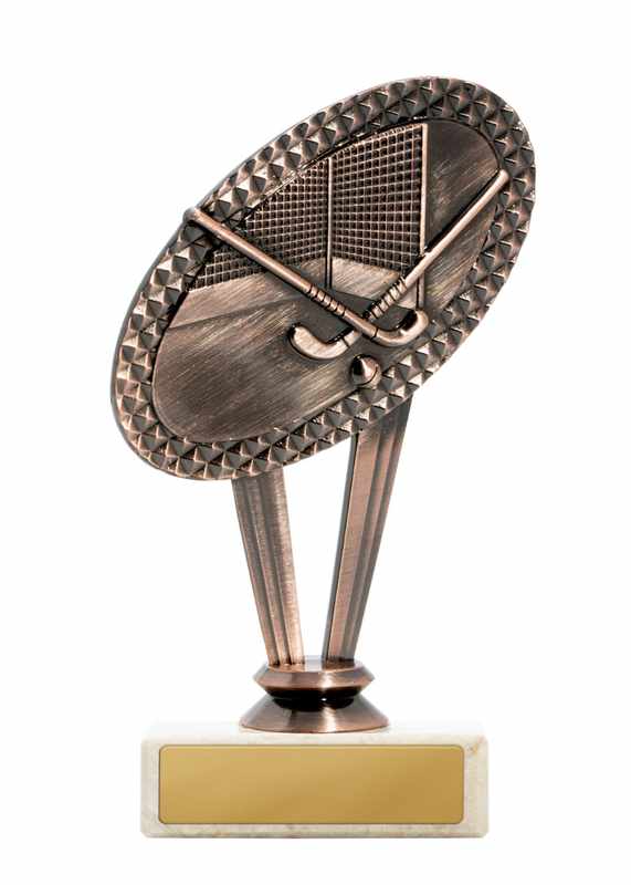 Tema Hockey in metallo sulla base