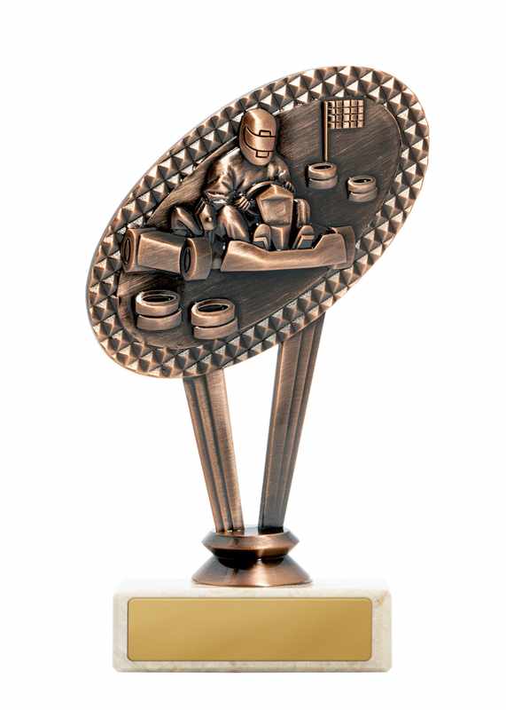 Tema Motorsports in metallo sulla base