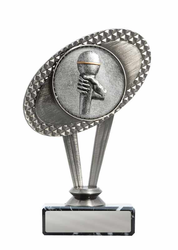 Tema di Public Speaking in metallo su base