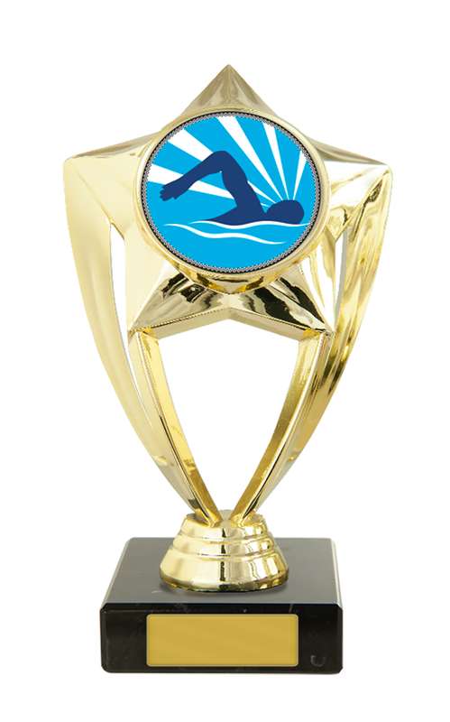 Tema di plastica per il nuoto sulla base