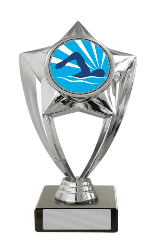 Tema di plastica per il nuoto sulla base