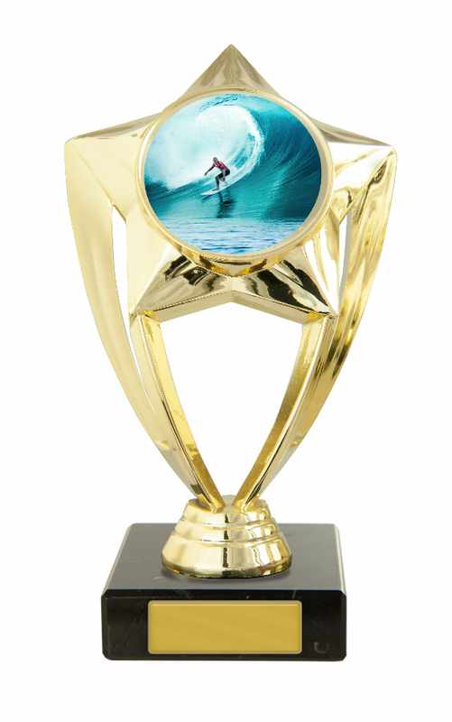 Tema di plastica per il surf sulla base