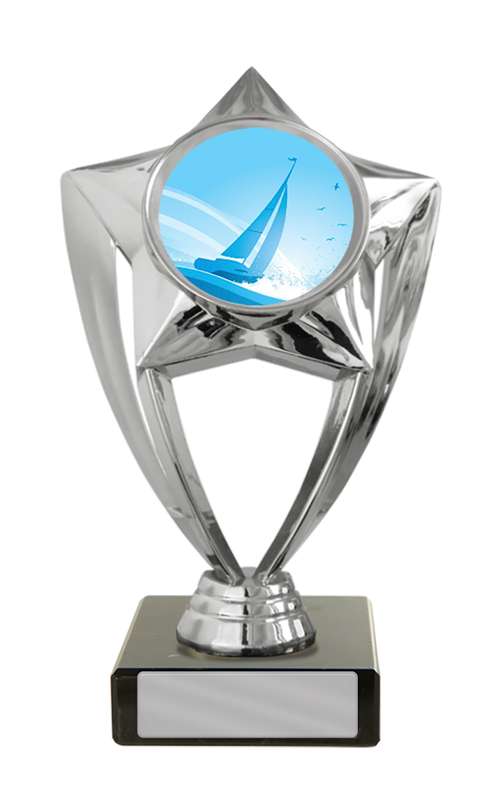 Tema della vela in plastica sulla base