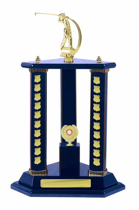 Golf ad accumulo di legname