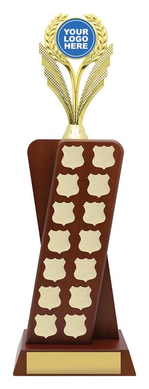 Mulino a vento con logo